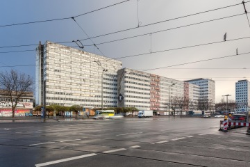 Haus der Statistik at Alexanderplatz | Photo courtesy of Ute Zscharnt