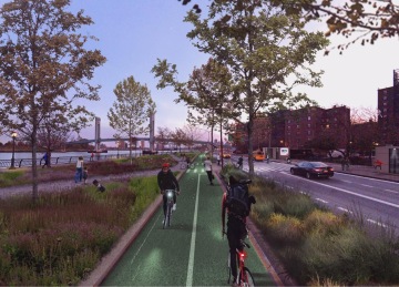 NYC, FDR Drive, After | Image courtesy of PAU