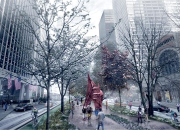 NYC Park Avenue After | Image courtesy of PAU