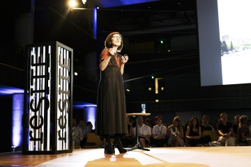 Kazuyo Sejima at reSITE 2017. (c) Tomas Princ