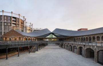 Coal Drops Yard at London's Kings Cross Central designed by Heatherwick Studio | Photo courtesy of Hufton + Crow