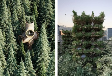 Baumbau and Bamboo City | Image courtesy of Studio Precht