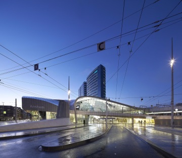 Arnhem Train Station in the Netherlands | Photo courtesy of UNstudio