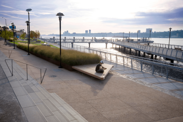 West Harlem Piers Park in NYC by W Architecture