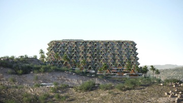 Proposed Hilton Hyderabad in Telangana, India by reSITE 2019 REGENERATE speaker, Christ Precht, Founder of Studio Precht