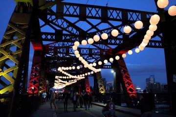 Street Bridge Lantern Festival | Photo courtesy of City of West Sacramento