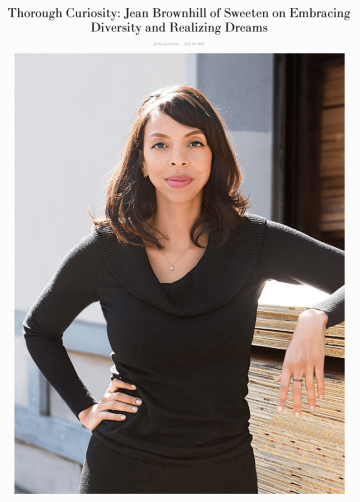 CEO of Sweeten, Jean Brownfield for Madame Architect