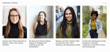 Next Generation series on Madame Architect