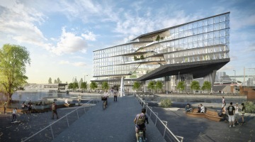 Booking.com headquarters in Amsterdam, Netherlands | Photo courtesy of UNStudio.