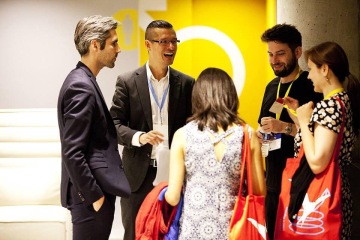 Some of the conference participants and organizers of reSITE 2016.