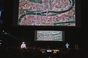 Winy Maas, MVRDV at reSITE 2017 In/Visible City | Photo courtesy of Tomáš Princ