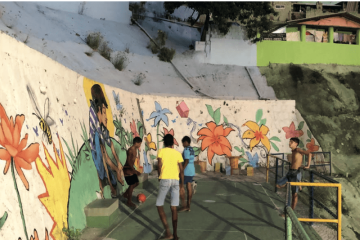 Soccer pitch in Burity favela, Recife | Photo by Tim Gill