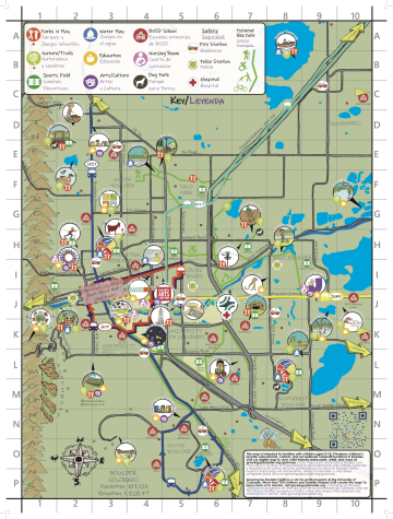 Boulder kid-friendly map | Copyright Growing Up Boulder