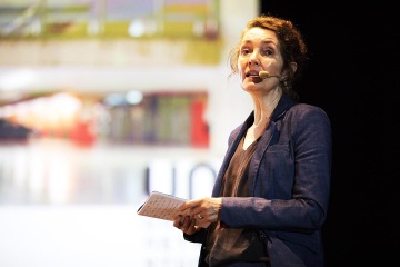 Caroline Bos at reSITE 2017. (c) Tomas Princ