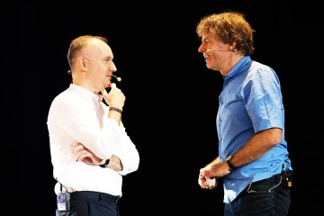 reSITE founder Martin Barry and Winy Maas at reSITE 2017 In/Visible City | Photo courtesy of Tomáš Princ