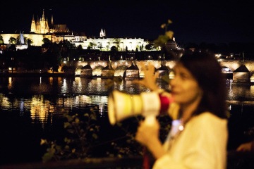 NightSeiing™ with Leni Schwendiger at reSITE 2017. (c) Tomas Princ.