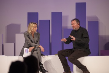 Birgit Lohmann and Kjetil Thorsen at RESONATE. Photo | Jerry Placken