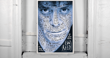 LOU REED POSTER | Image courtesy of SAGMEISTER INC