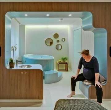 Unidad de Parto Normal en hospital HM Nuevo Belén de Madrid | Photo by David Frutos