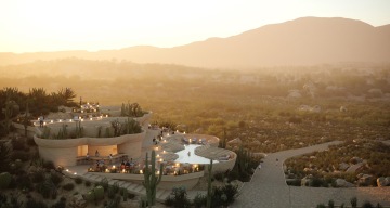 Ummara Resort, Valle de Guadalupe, Mexico | Image courtesy of Rojkind Arquitectos